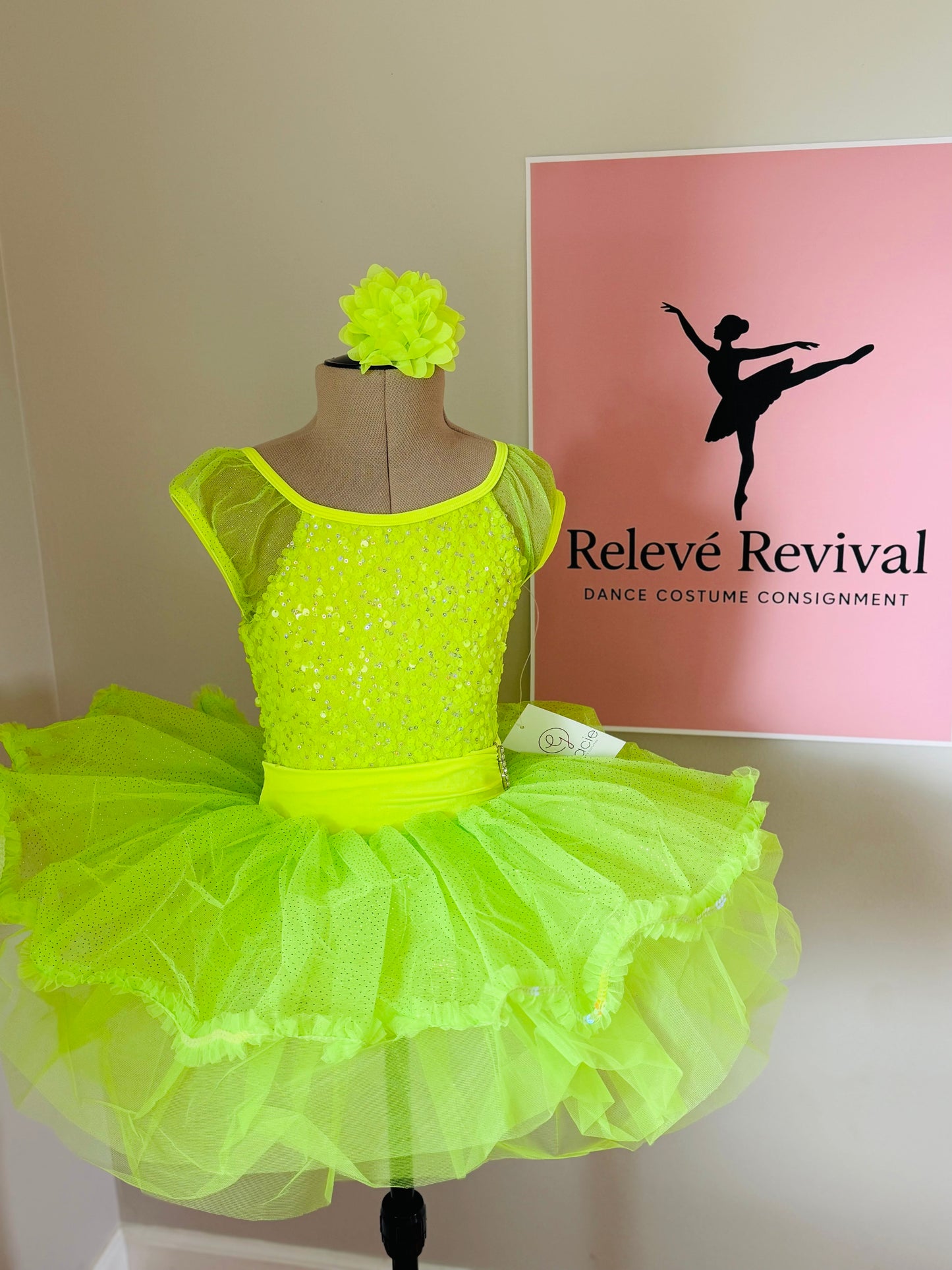 Neon Sparkle Green