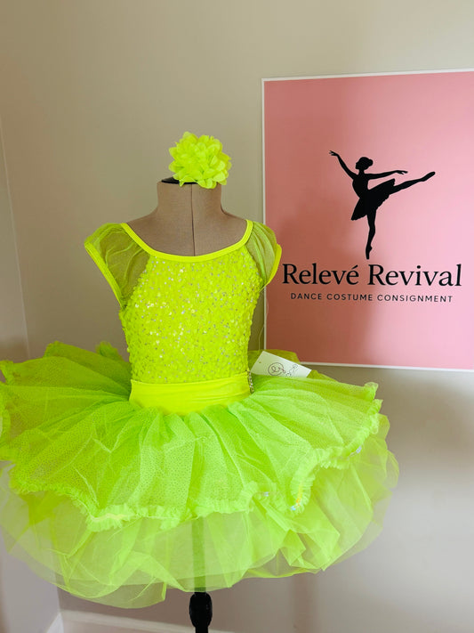 Neon Sparkle Green