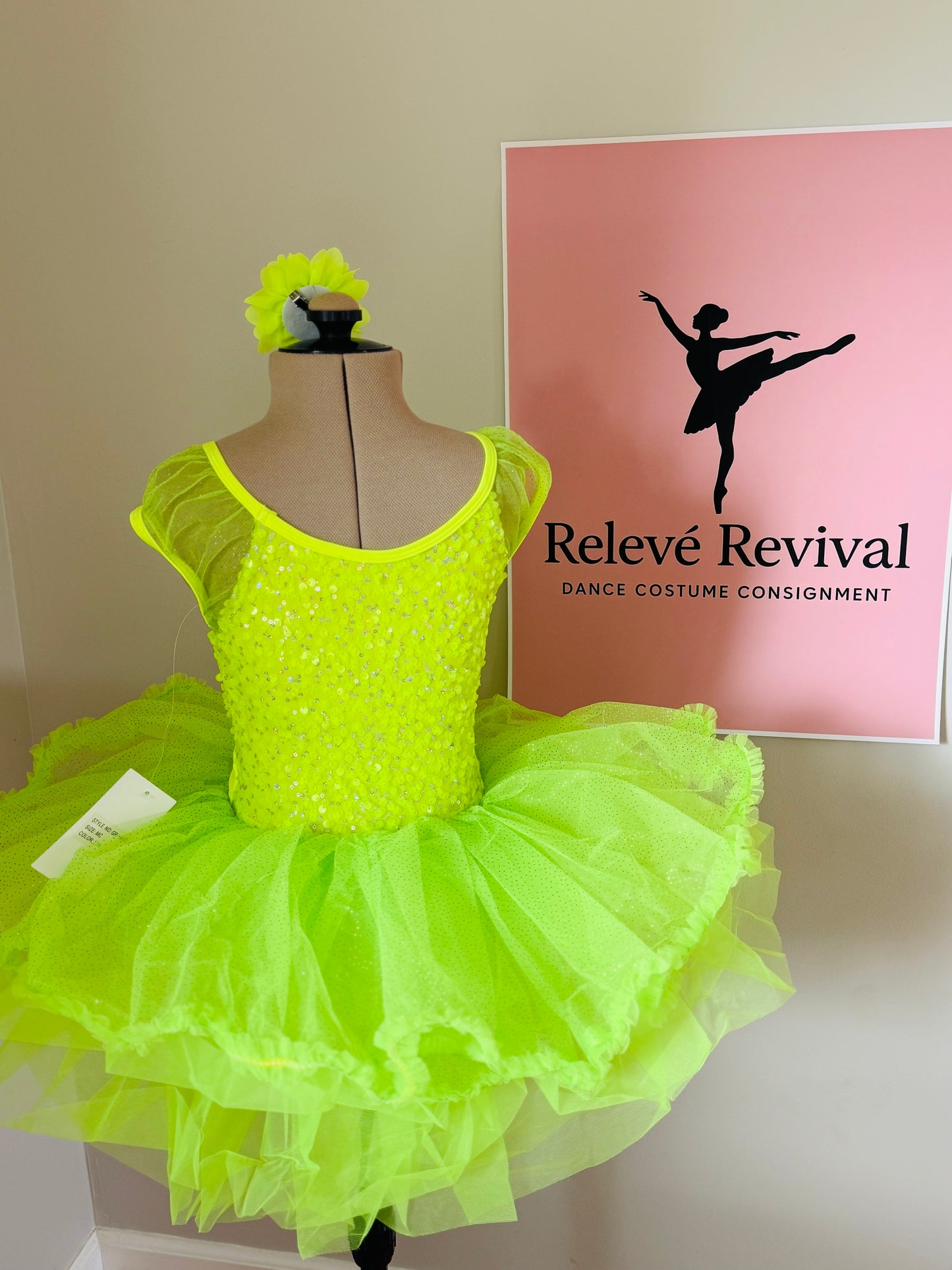 Neon Sparkle Green